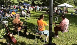 Bluegrass at Lake Mansfield - Saturday, August 31 from 3-6pm - all welcome! 