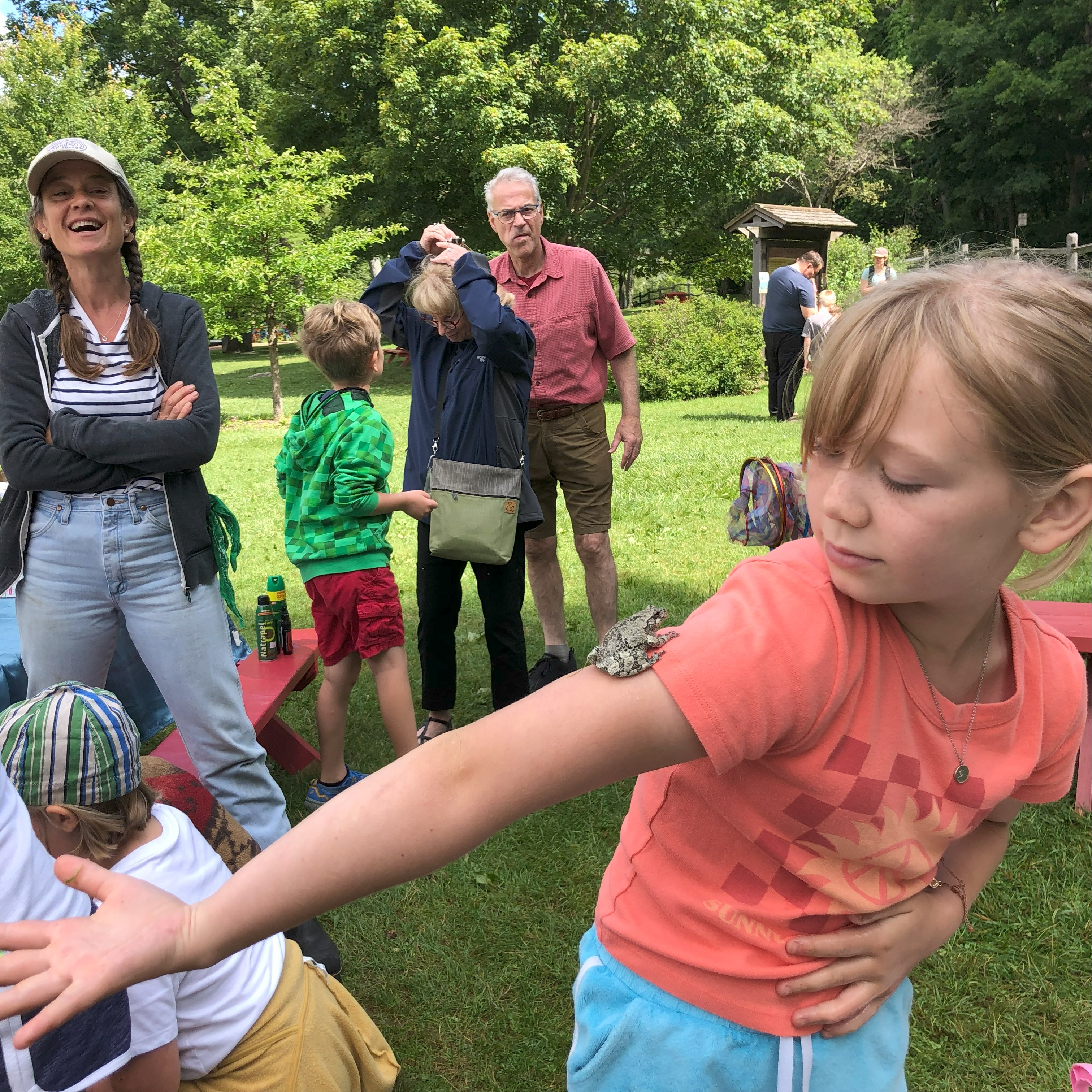 Family event at Lake Mansfeild provided by Great Barrington Land Conservancy