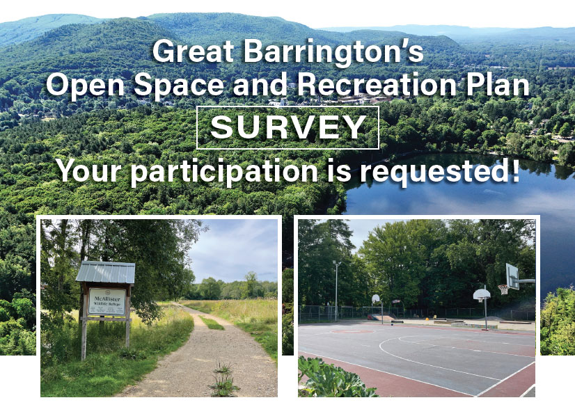 Great Barrington Open Space Survey is available for all to give input 