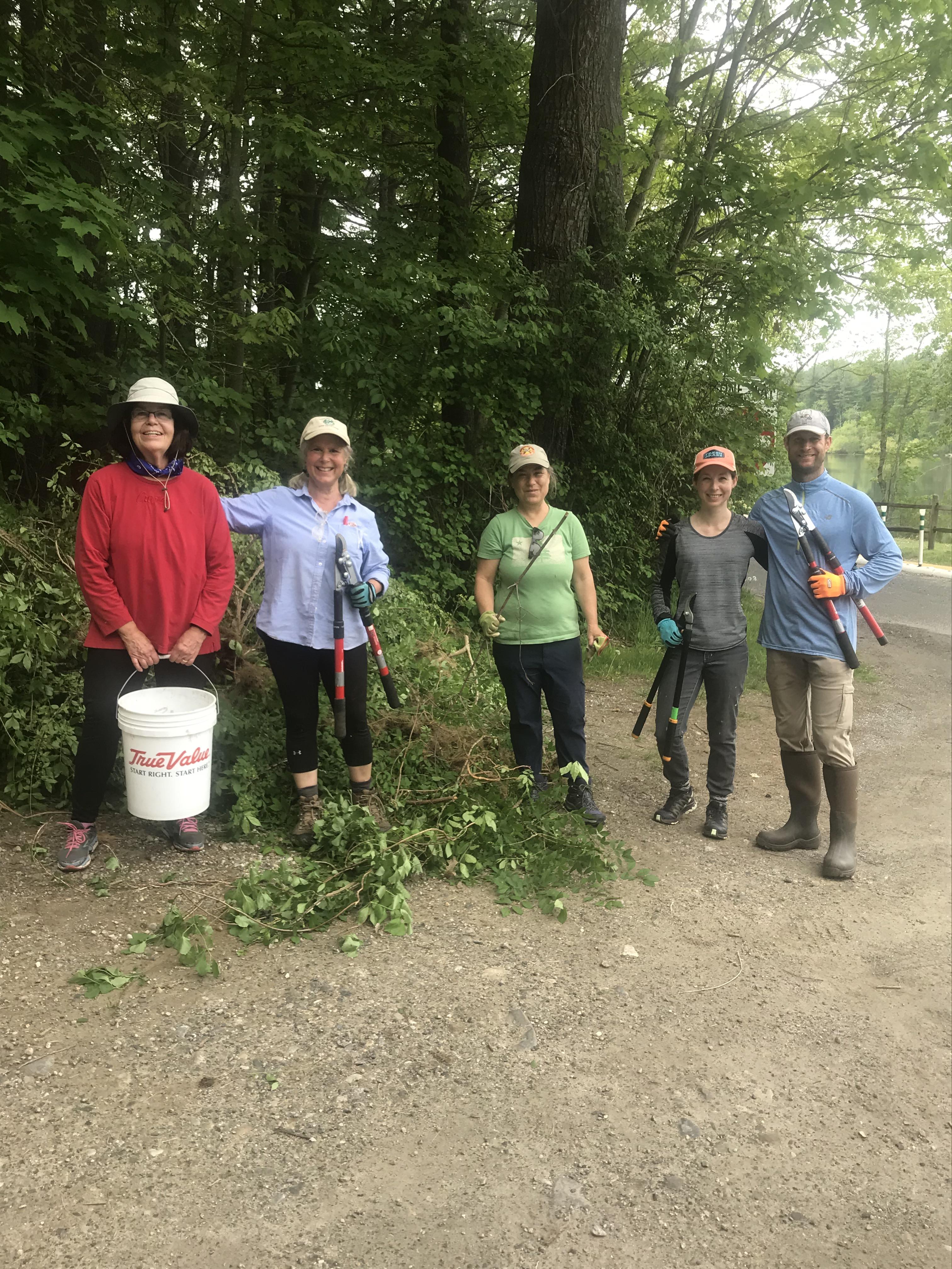 Lake Mansfield Volunteer Work Party/ Sat. September 19th at 9 AM 