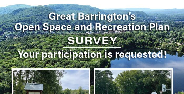 Great Barrington Open Space Survey is available for all to give input 