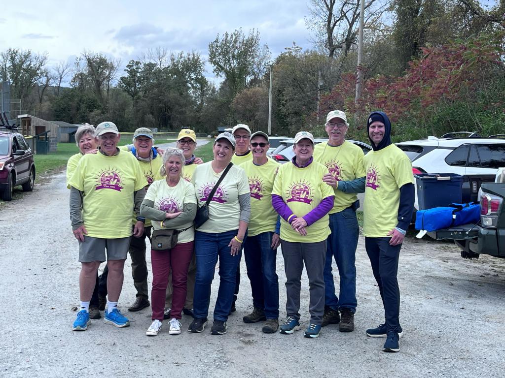 GBLC volunteers can't wait to celebrate community trails again next year!