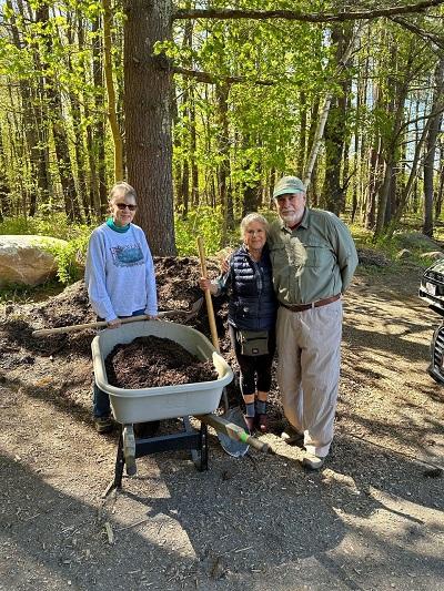 Long Term Volutneer Ron Dlugosz was on hand to say hello.