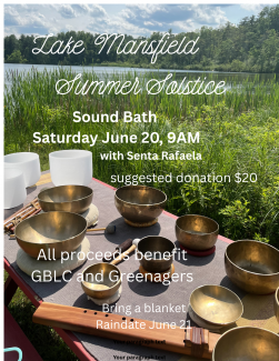 Lake Mansfield Summer Solstice Sound Bath, Sat. June 20th 9AM (Rain date: June 21) 