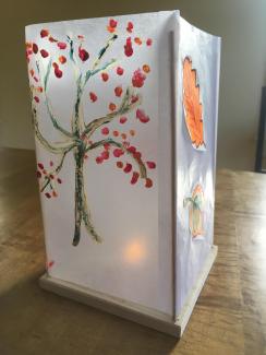 We'll be making Tree Lanterns this week at the Great Barrington Farmer's Market.