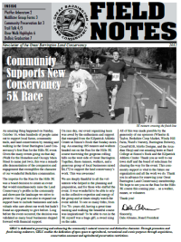 GBLC 2012 Field Notes Newsletter