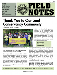 Great Barrington Land Conservancy Field Notes Newsletter 2026